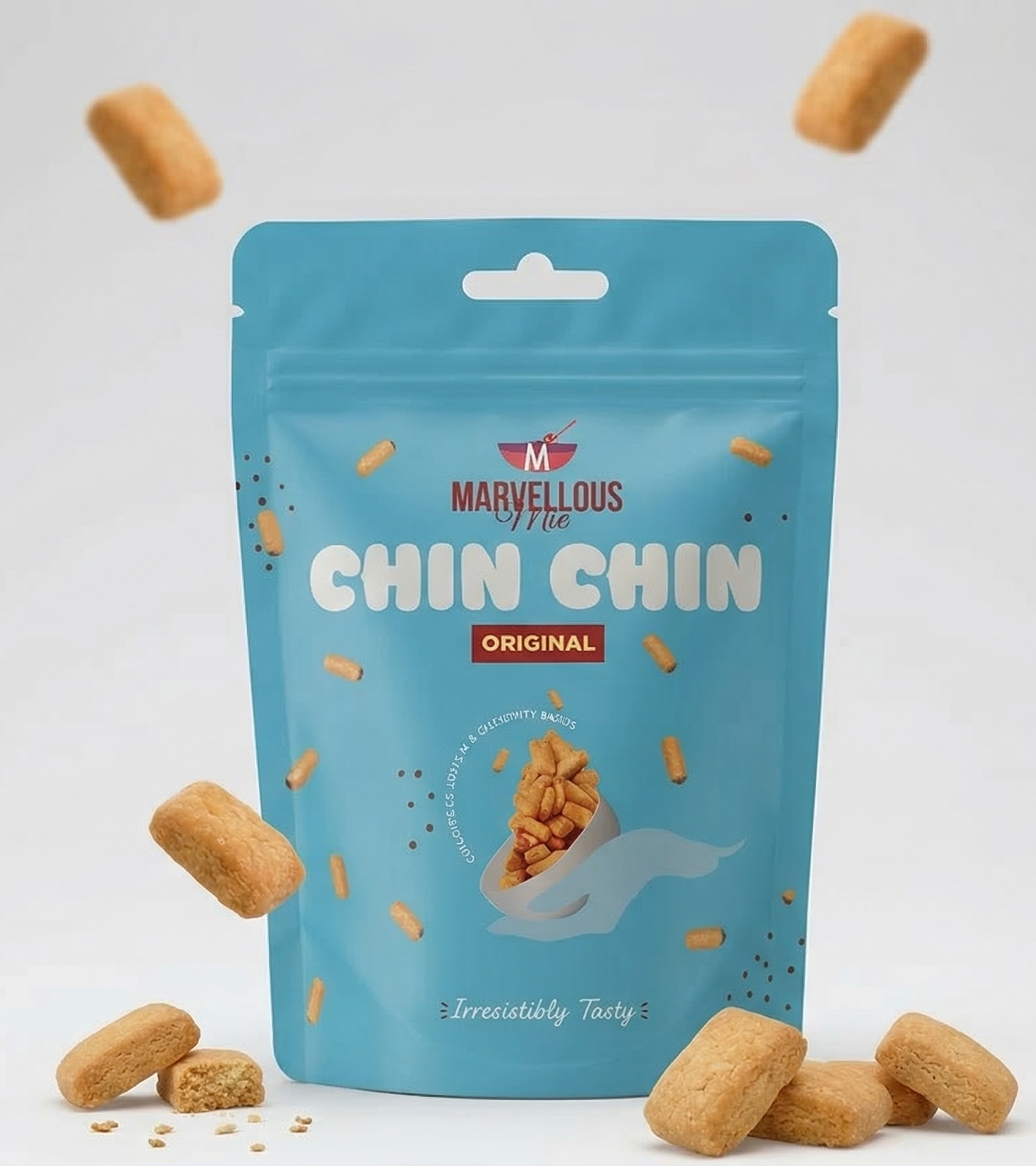 Chin Chin Snacks - 60g packs of 24