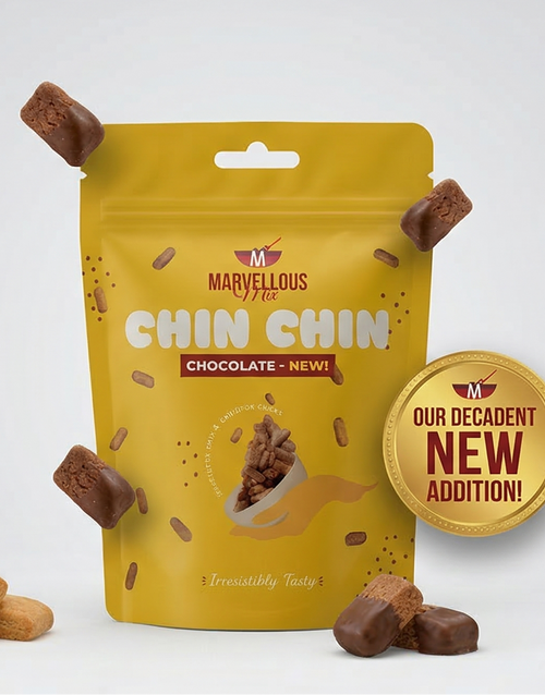 Chin Chin Snacks - 60g packs of 24